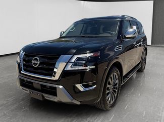 Used 2024 Nissan Armada Platinum w/ Captain's Chairs Package RWD video 1