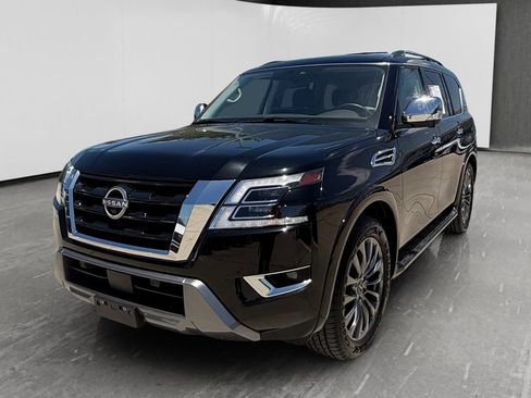 Used 2024 Nissan Armada Platinum w/ Captain's Chairs Package RWD image 1