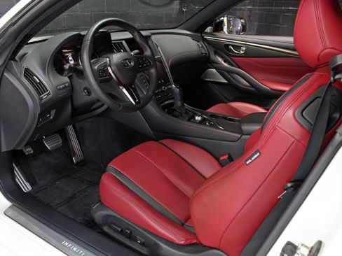 Used 2022 INFINITI Q60 Red Sport 400 w/ Cargo Package RWD image 29