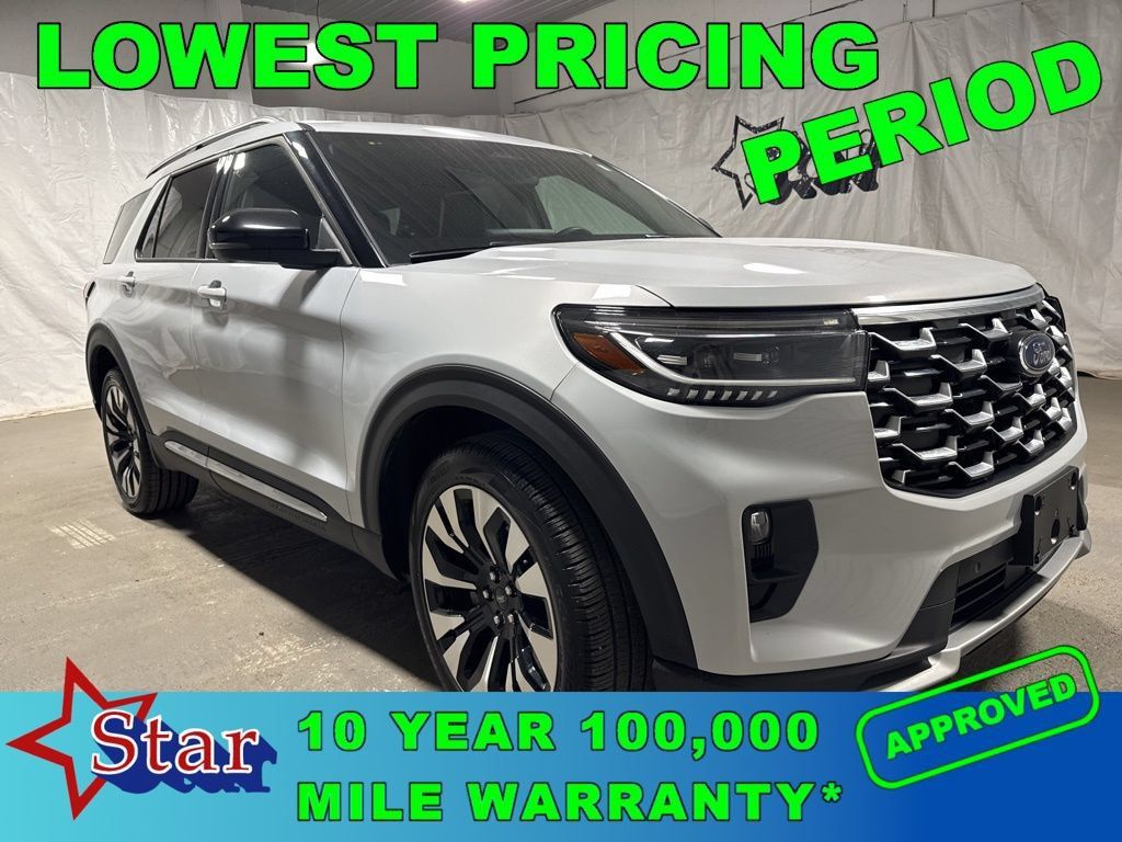 Used 2025 Ford Explorer Platinum w/ LUX Leather Package AWD/4WD image 1
