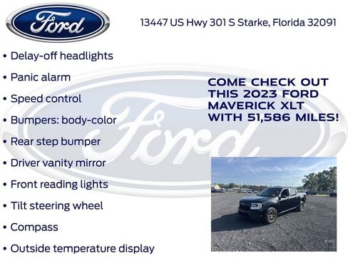 Used 2023 Ford Maverick XLT w/ XLT Luxury Package FWD image 21
