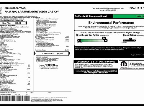 Used 2023 RAM 3500 Laramie w/ Night Edition image 2