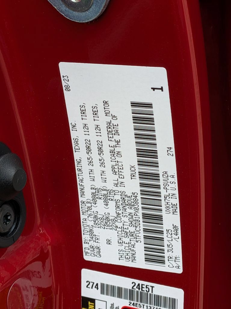 Used 2023 Toyota Tundra Capstone AWD/4WD image 40