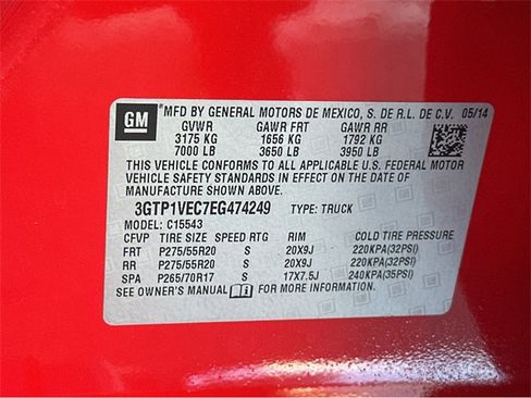 Used 2014 GMC Sierra 1500 SLT w/ SLT Crew Cab Value Package image 43