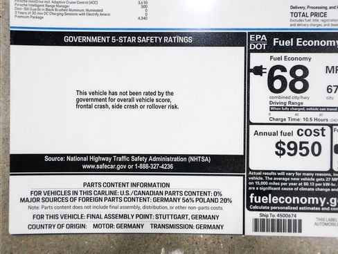 Used 2020 Porsche Taycan image 67