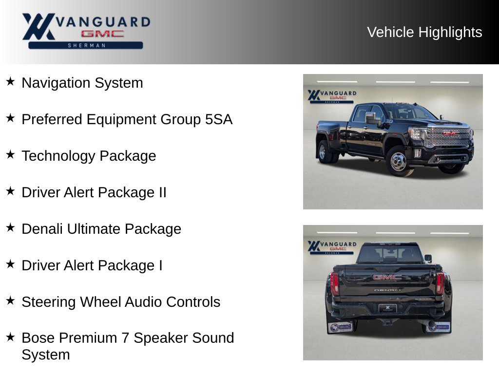 Used 2022 GMC Sierra 3500 Denali w/ Denali Ultimate Package AWD/4WD image 11