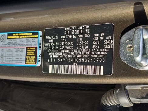 Used 2022 Kia Telluride SX w/ Towing Package image 40