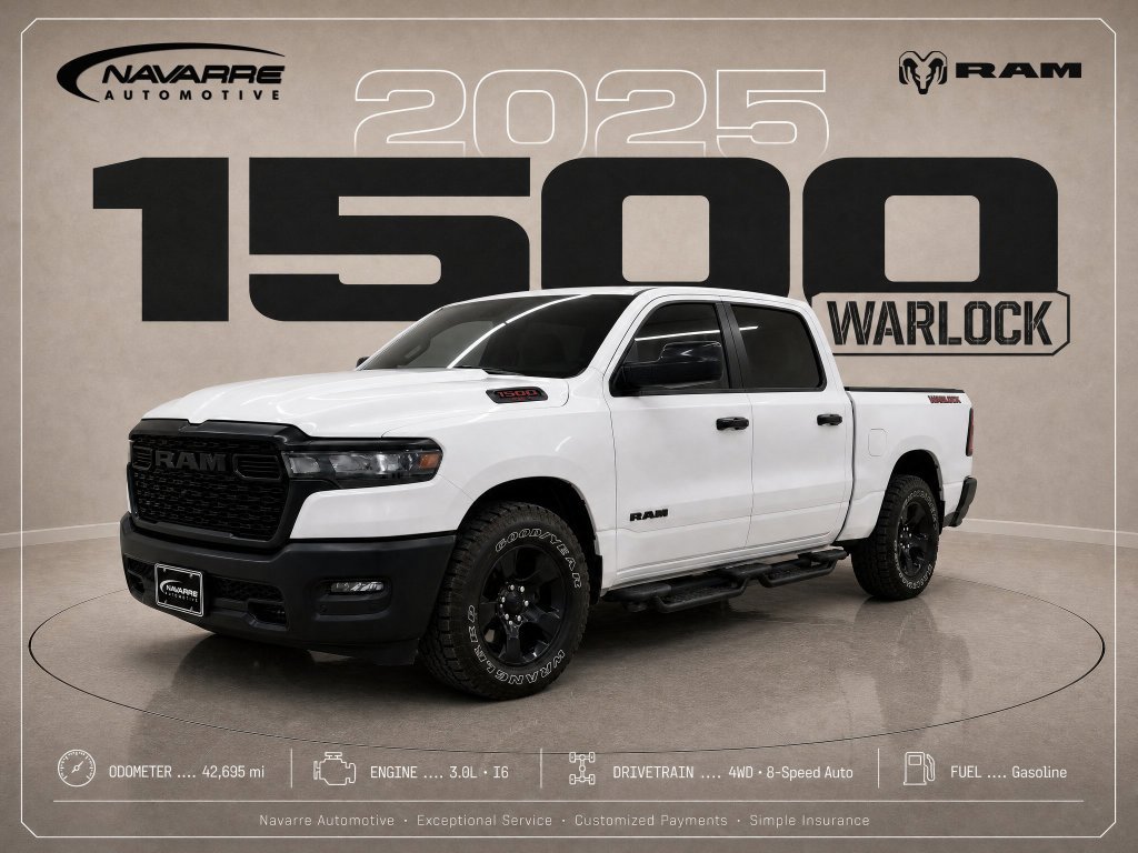 Used 2025 RAM 1500 Warlock AWD/4WD image 1