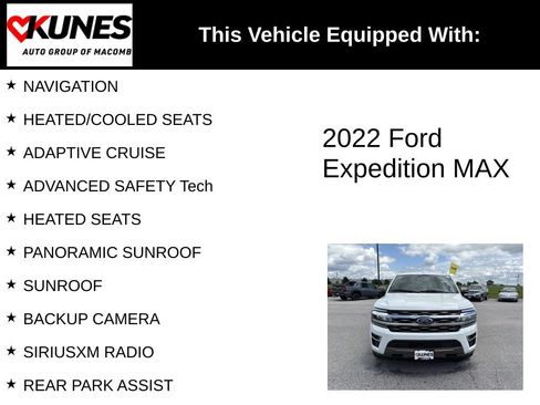 Used 2022 Ford Expedition Max King Ranch AWD/4WD image 3