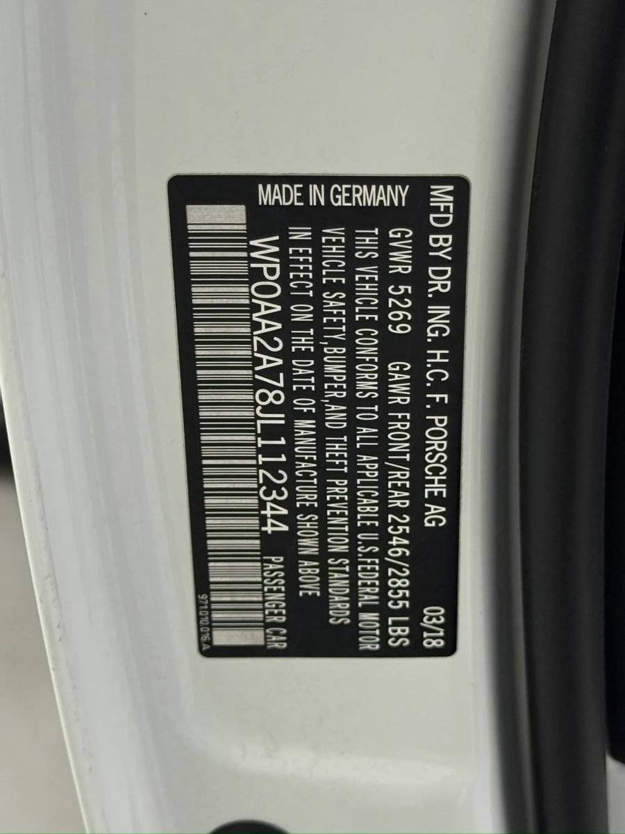 Used 2018 Porsche Panamera RWD image 58