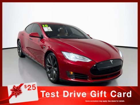 Used 2015 Tesla Model S P85D AWD/4WD image 1