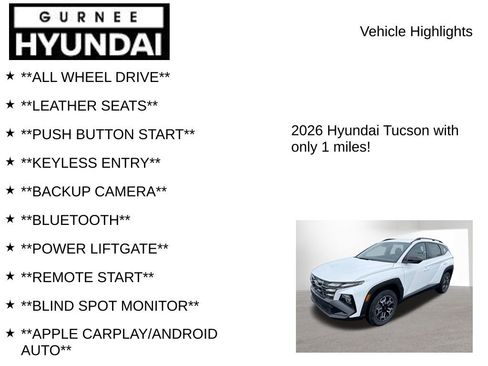 New 2026 Hyundai Tucson XRT image 8