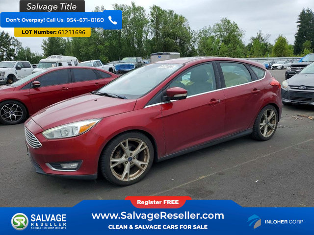 Used 2016 Ford Focus Titanium w/ Titanium Technology Package FWD image 1