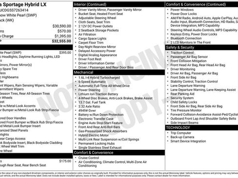 Certified 2025 Kia Sportage LX AWD/4WD image 35