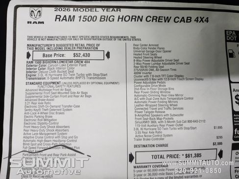 New 2026 RAM 1500 Big Horn image 33