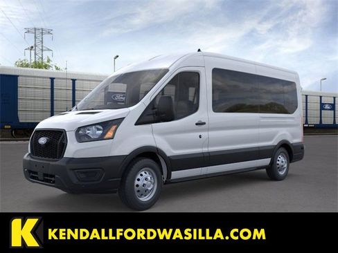 New 2026 Ford Transit 350 148 Medium Roof Wagon AWD image 1