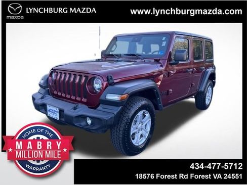 Used 2021 Jeep Wrangler Unlimited Sport AWD/4WD image 1