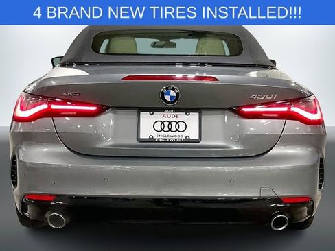 Used 2023 BMW 430i xDrive Convertible w/ Premium Package image 4