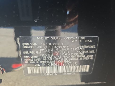 New 2026 Subaru Outback Limited XT AWD/4WD image 32