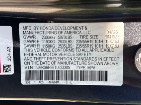 New 2026 Honda CR-V Sport Touring image 31