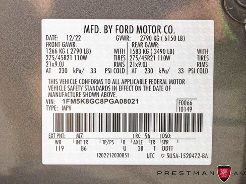 Used 2023 Ford Explorer ST w/ Equipment Group 401A AWD/4WD image 52