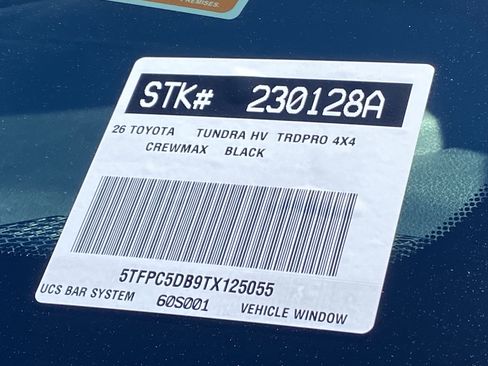 Certified 2026 Toyota Tundra TRD Pro w/ Tow Tech Package image 34