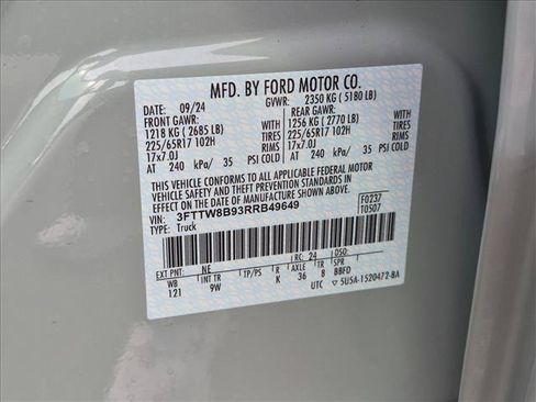 Certified 2024 Ford Maverick XL w/ Equipment Group 100A Standard AWD/4WD image 23