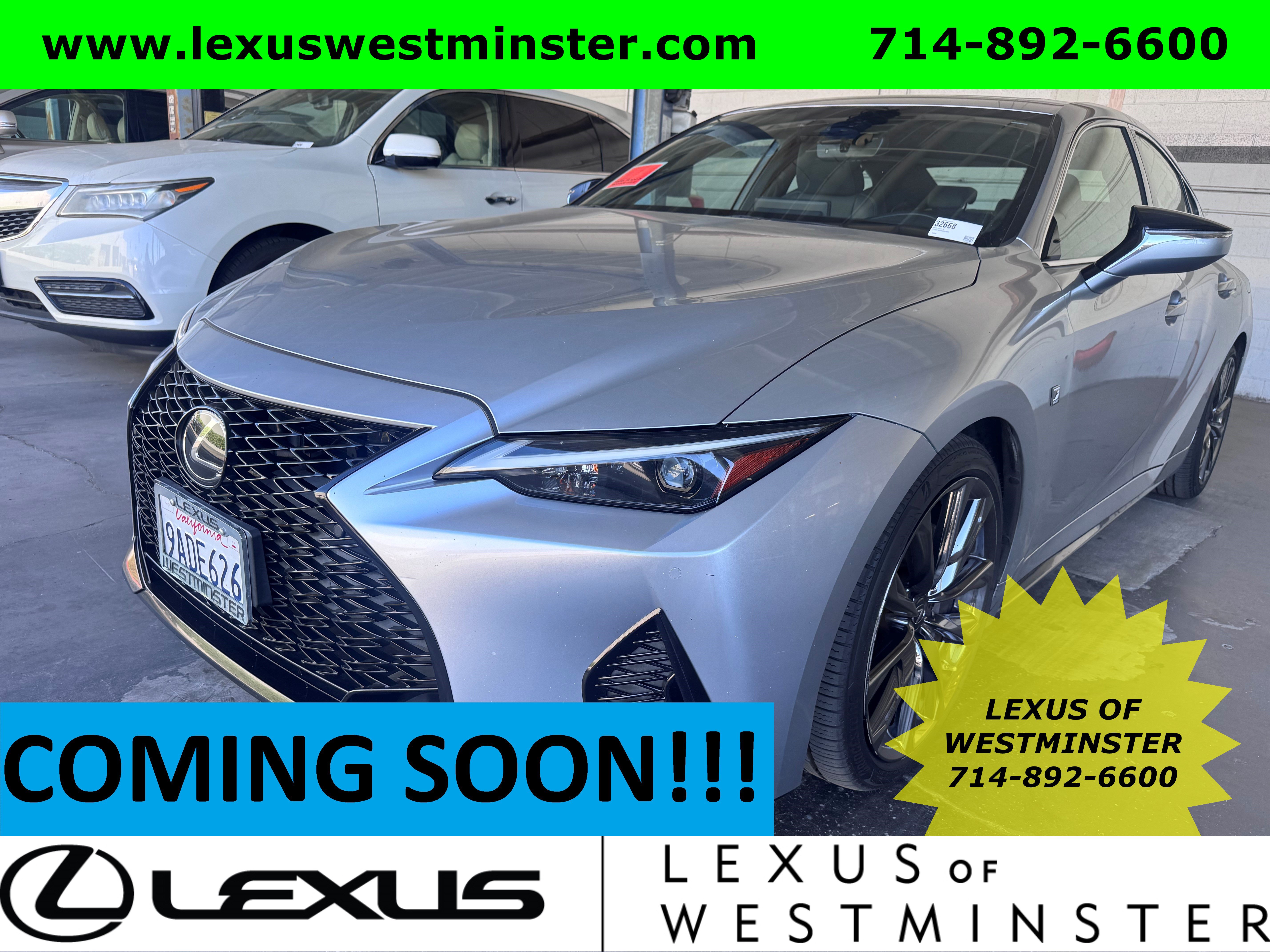 Used 2022 Lexus IS 350 F Sport RWD image 1
