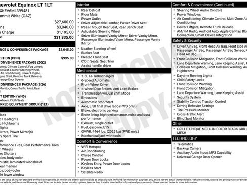 Used 2021 Chevrolet Equinox LT image 46