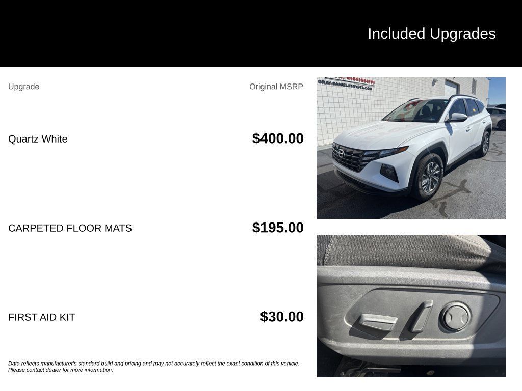 Used 2022 Hyundai Tucson Blue AWD/4WD image 7