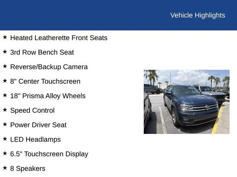 Used 2018 Volkswagen Atlas SE FWD image 4