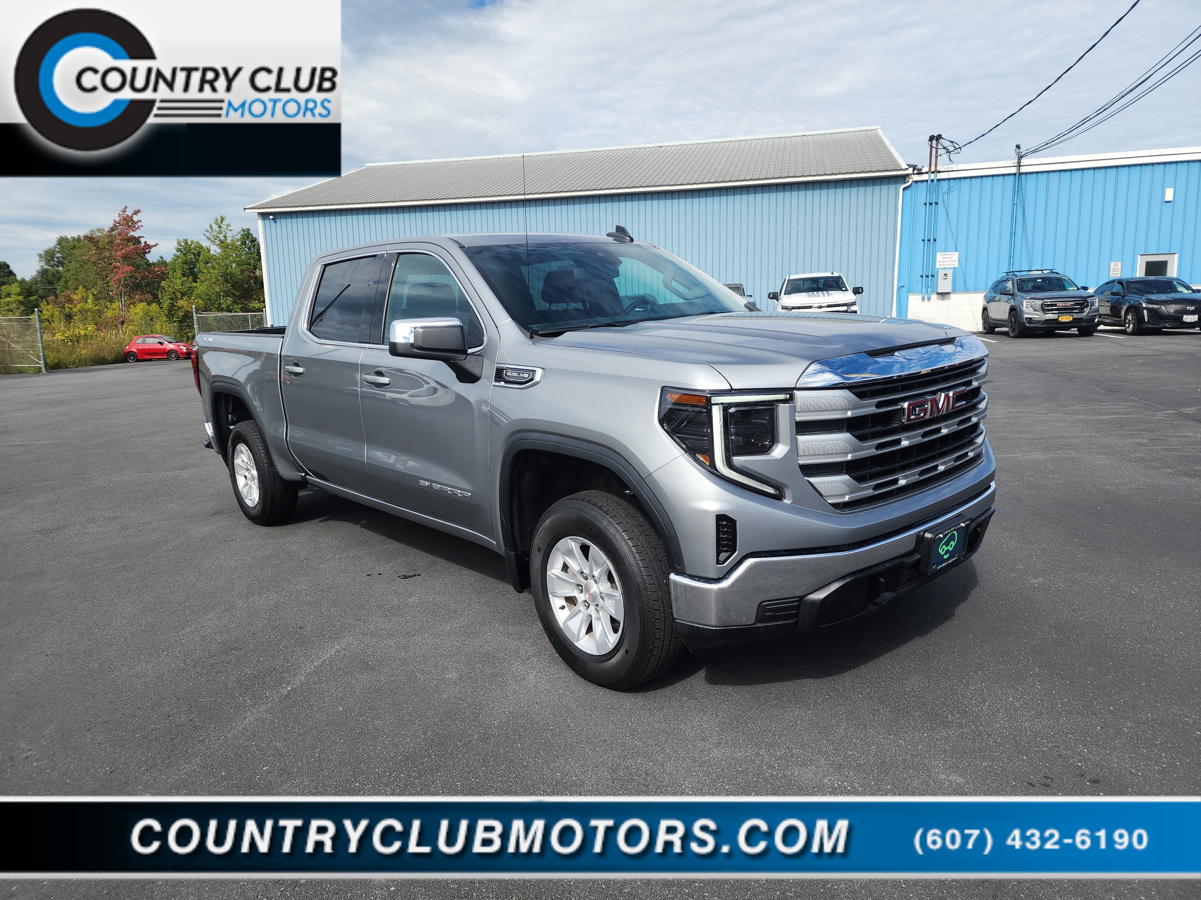 Certified 2024 GMC Sierra 1500 SLE w/ Snow Plow Prep Package AWD/4WD image 1