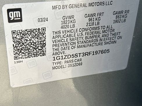 Used 2024 Chevrolet Malibu LT FWD image 3
