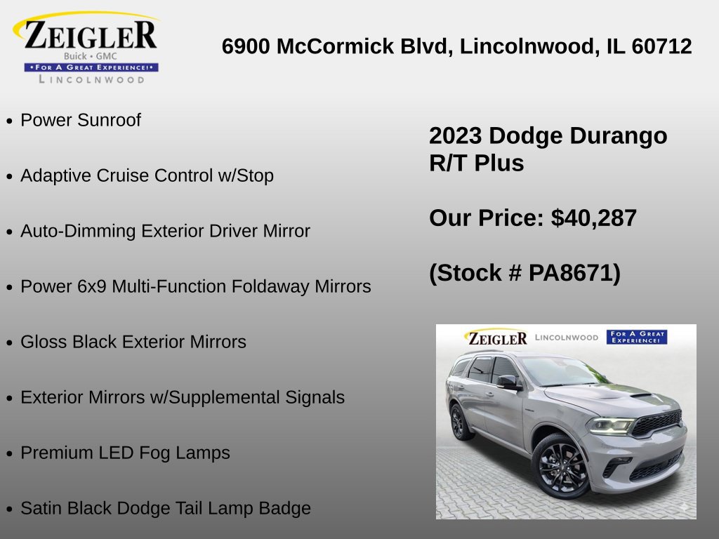 Used 2023 Dodge Durango R/T AWD/4WD image 36