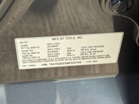 Used 2022 Tesla Model Y Long Range AWD/4WD image 47