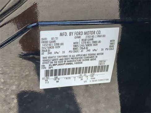 Used 2021 Lincoln Nautilus Reserve image 67