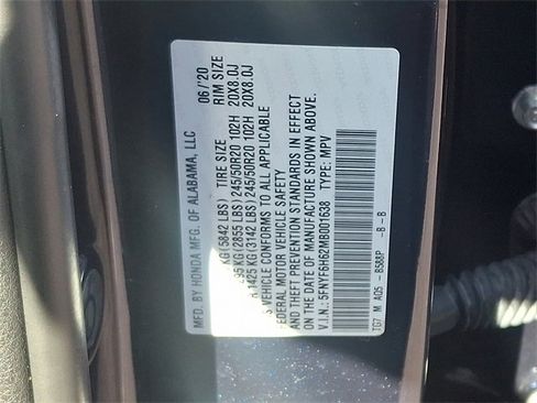 Certified 2021 Honda Pilot Touring image 29