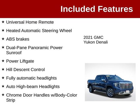 Used 2021 GMC Yukon Denali w/ LPO, Illumination Package image 4