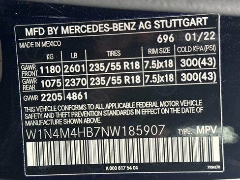 Certified 2022 Mercedes-Benz GLB 250 4MATIC image 28