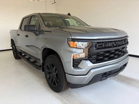 New 2026 Chevrolet Silverado 1500 Custom w/ Turbomax Blackout Package AWD/4WD image 12