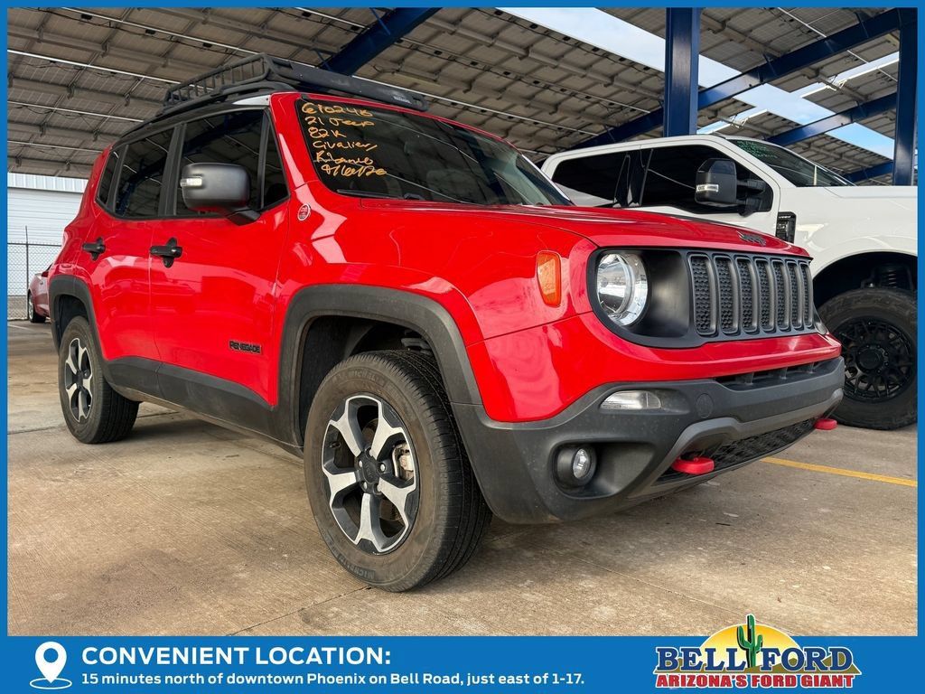 Used 2021 Jeep Renegade Trailhawk AWD/4WD image 5