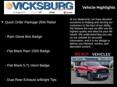 Used 2015 RAM 1500 Rebel image 25
