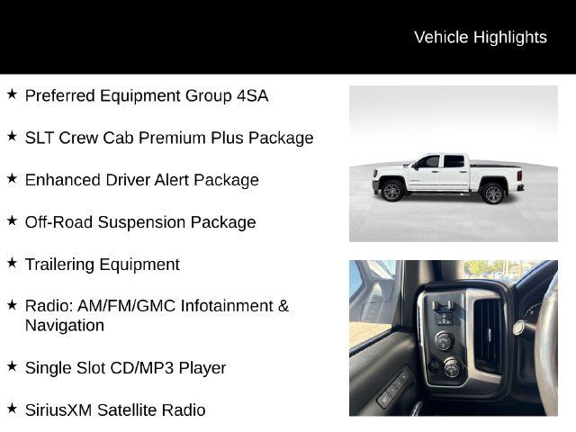 Used 2018 GMC Sierra 1500 SLT AWD/4WD image 3