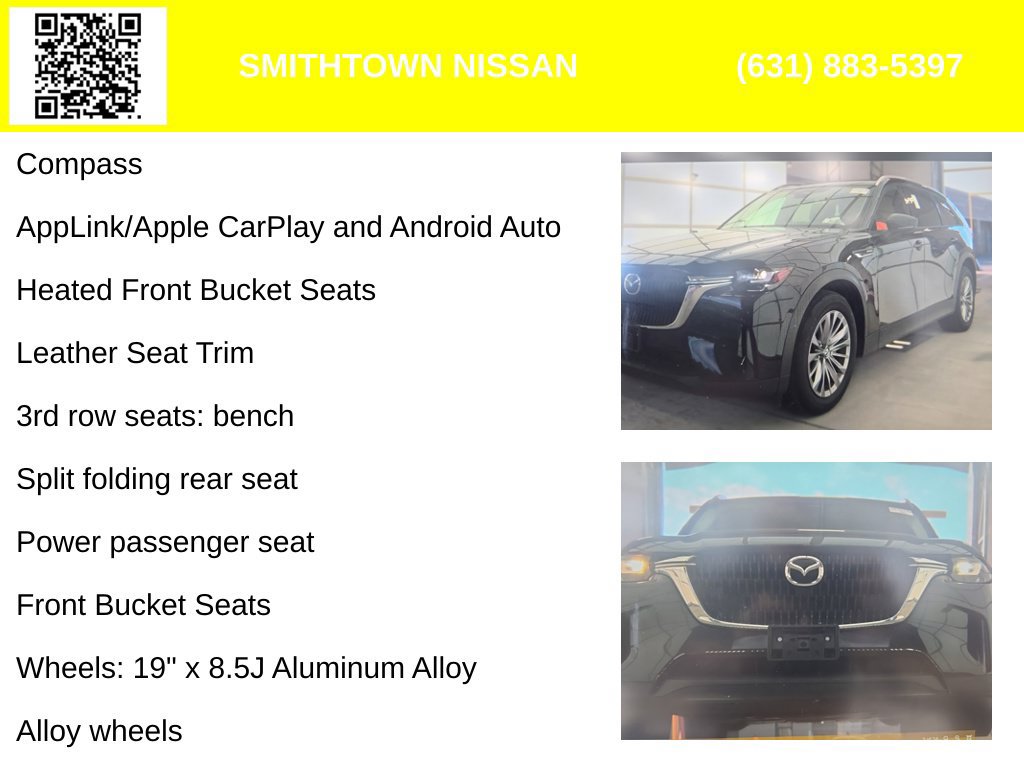 Used 2024 MAZDA CX-90 Plug-In Hybrid w/ Preferred AWD/4WD image 8