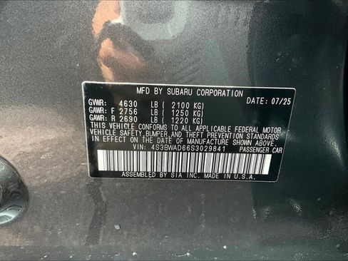 New 2025 Subaru Legacy Premium AWD/4WD image 12