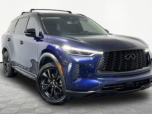 Used 2023 INFINITI QX60 Luxe w/ Performance Audio Package FWD image 1
