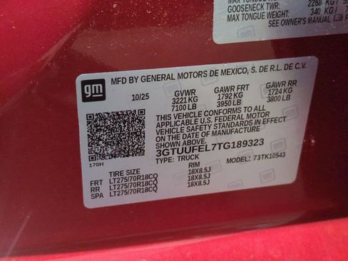 New 2026 GMC Sierra 1500 AT4X AWD/4WD image 35