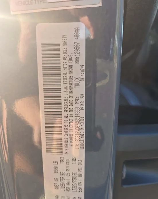 Used 2019 RAM ProMaster 2500 FWD image 13