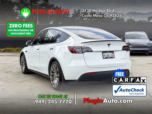Used 2020 Tesla Model Y Performance AWD/4WD image 2