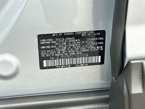 New 2026 Subaru Outback Premium image 31